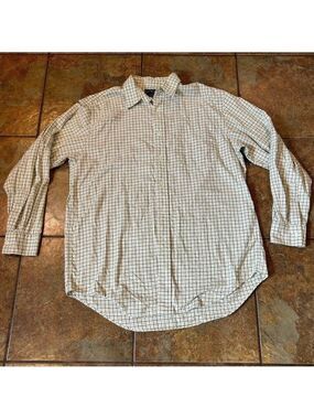 CC Filson Shirt Mens Long Sleeve Plaid Lightweight Flannel Sz Med Pocket Button